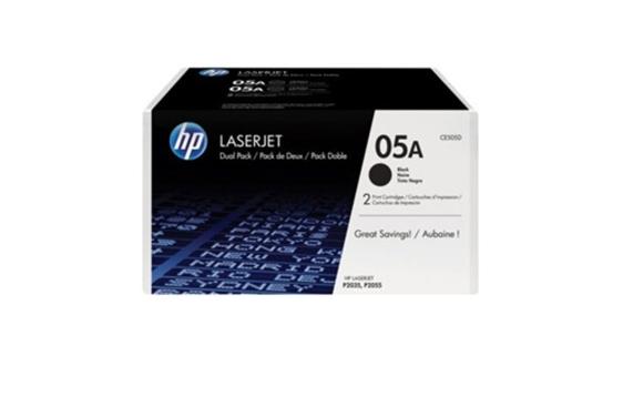 131985 HP CE505D Toner HP CE505D 05A 2.3K sort (2) 